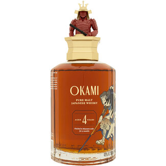 Okami Okami 4 Years Mizunara Casks Finished 70cl
