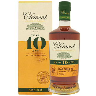 Clement Clement Rhum Aged 10 Ans 70cl