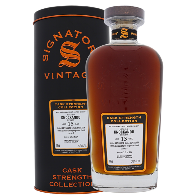 Knockando 15 Years Signatory Vintage 70cl