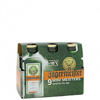 Jagermeister Jagermeister 9 Mini Meisters 9x20ml