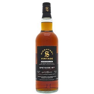 Speyside 18(M) Speyside 18(M) 18 Years 100 Proof Edition 18 Signatory Vintage 70cl