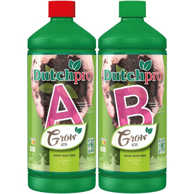 Dutchpro Erde/Soil Grow A+B 1 ltr