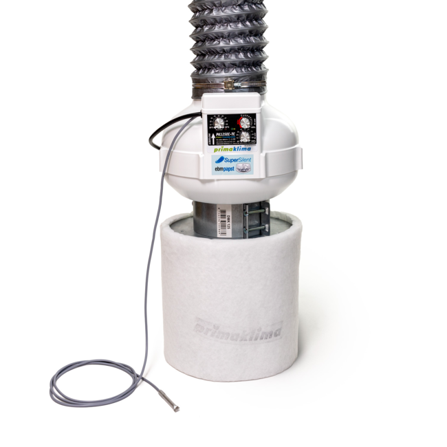 PrimaKlima PKVS-125EC-TC Abluftset - 680 m³/h - Temperaturgeregelt