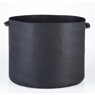 AFG AFG Zwarte Ronde Stofpot met Handvatten