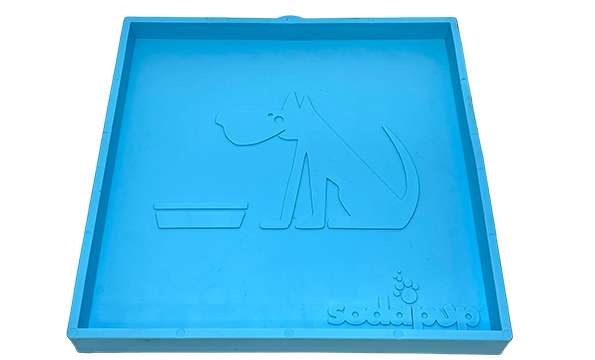 Sodapup Hold'em met Zuignappen, houder voor likmatten, etrays en slowfeeders