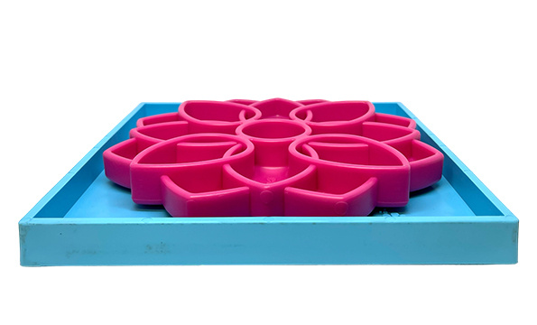 Sodapup Hold'em met Zuignappen, houder voor likmatten, etrays en slowfeeders