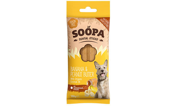 Soopa Banana & Peanut Butter Dental Sticks