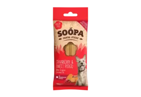 Soopa Cranberry & Sweet Potato Dental Sticks