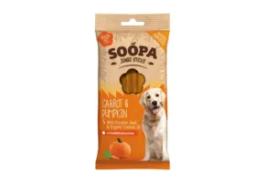 Soopa Carrot & Pumpkin Jumbo Dental Sticks