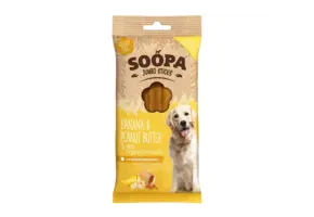 Soopa Banana & Peanut Butter Jumbo Dental Sticks