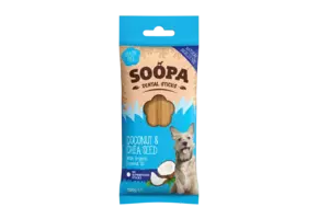 Soopa Coconut & Chia Seed Dental Sticks