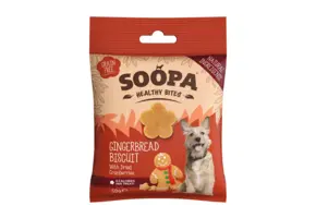 Soopa Gingerbread Biscuit Healthy Bites