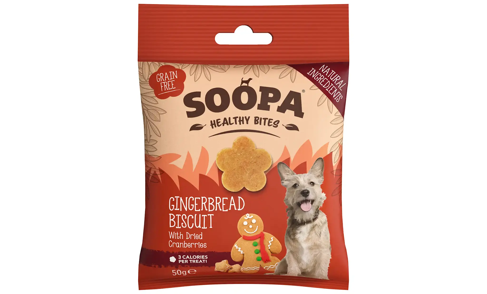 Soopa Gingerbread Biscuit Healthy Bites