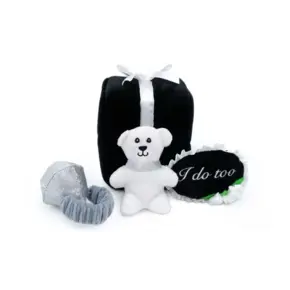 ZippyPaws Burrow Wedding Ring Box