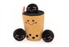 ZippyPaws Burrow Boba Milk Tea