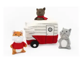 ZippyPaws Burrow Retro Camper