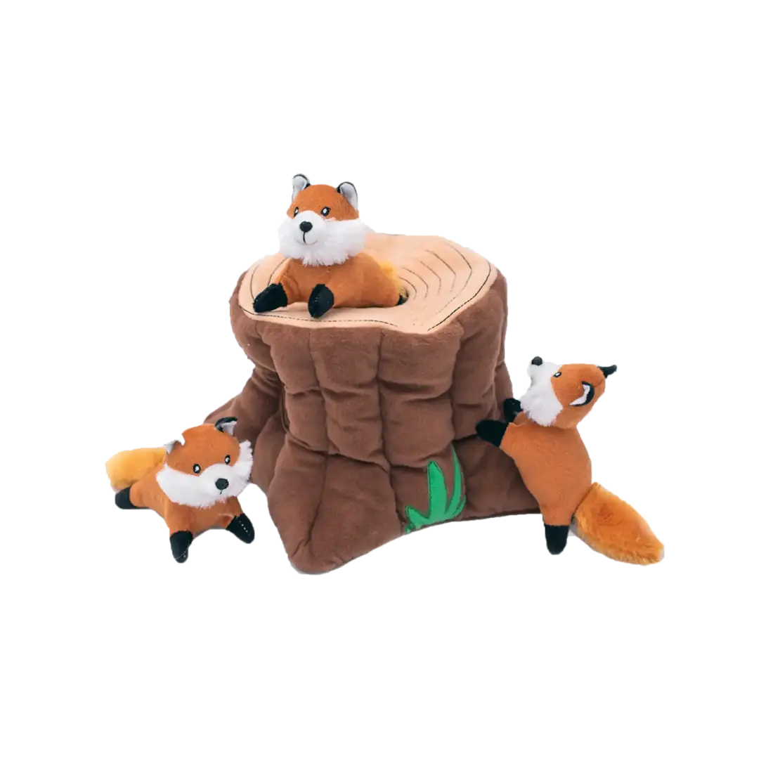 ZippyPaws Burrow Fox Stump