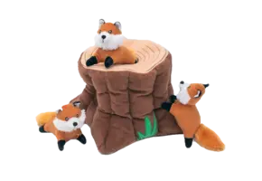 ZippyPaws Burrow Fox Stump