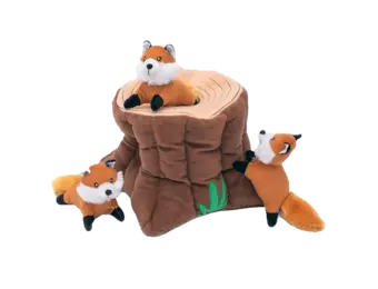 ZippyPaws Burrow Fox Stump