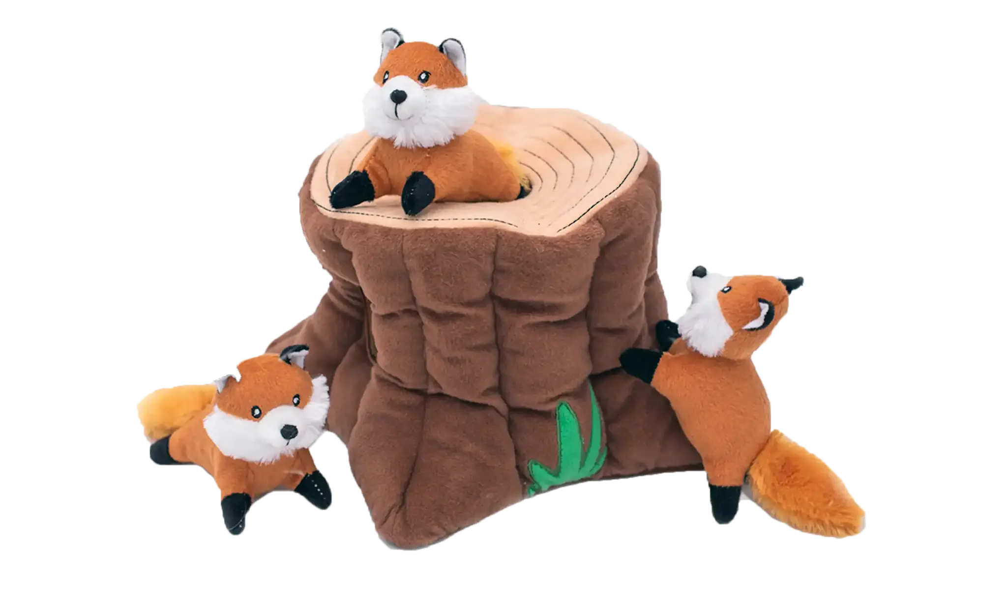 ZippyPaws Burrow Fox Stump