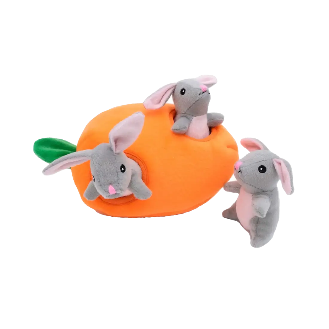 ZippyPaws Burrow Bunny ’n Carrot