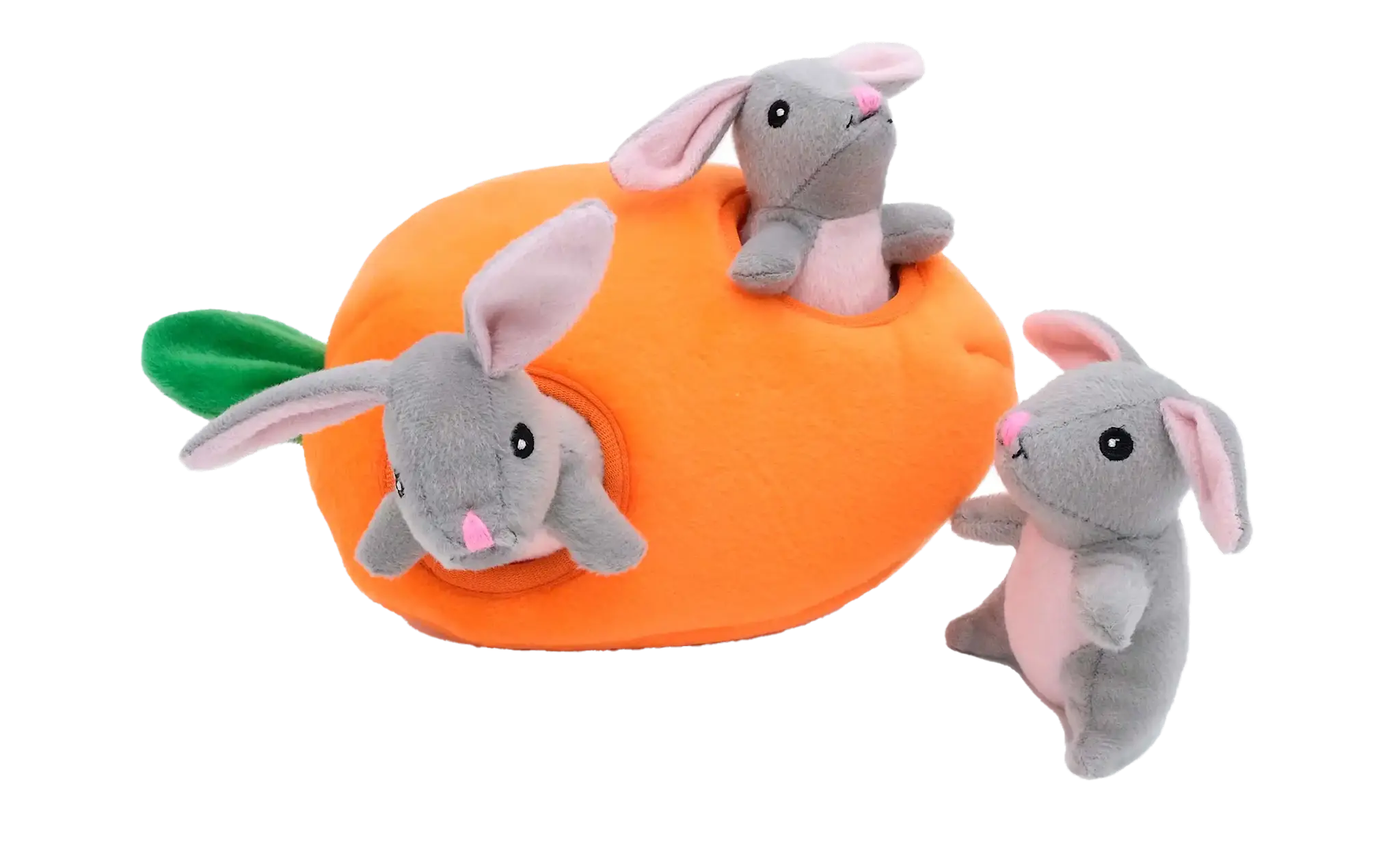 ZippyPaws Burrow Bunny ’n Carrot