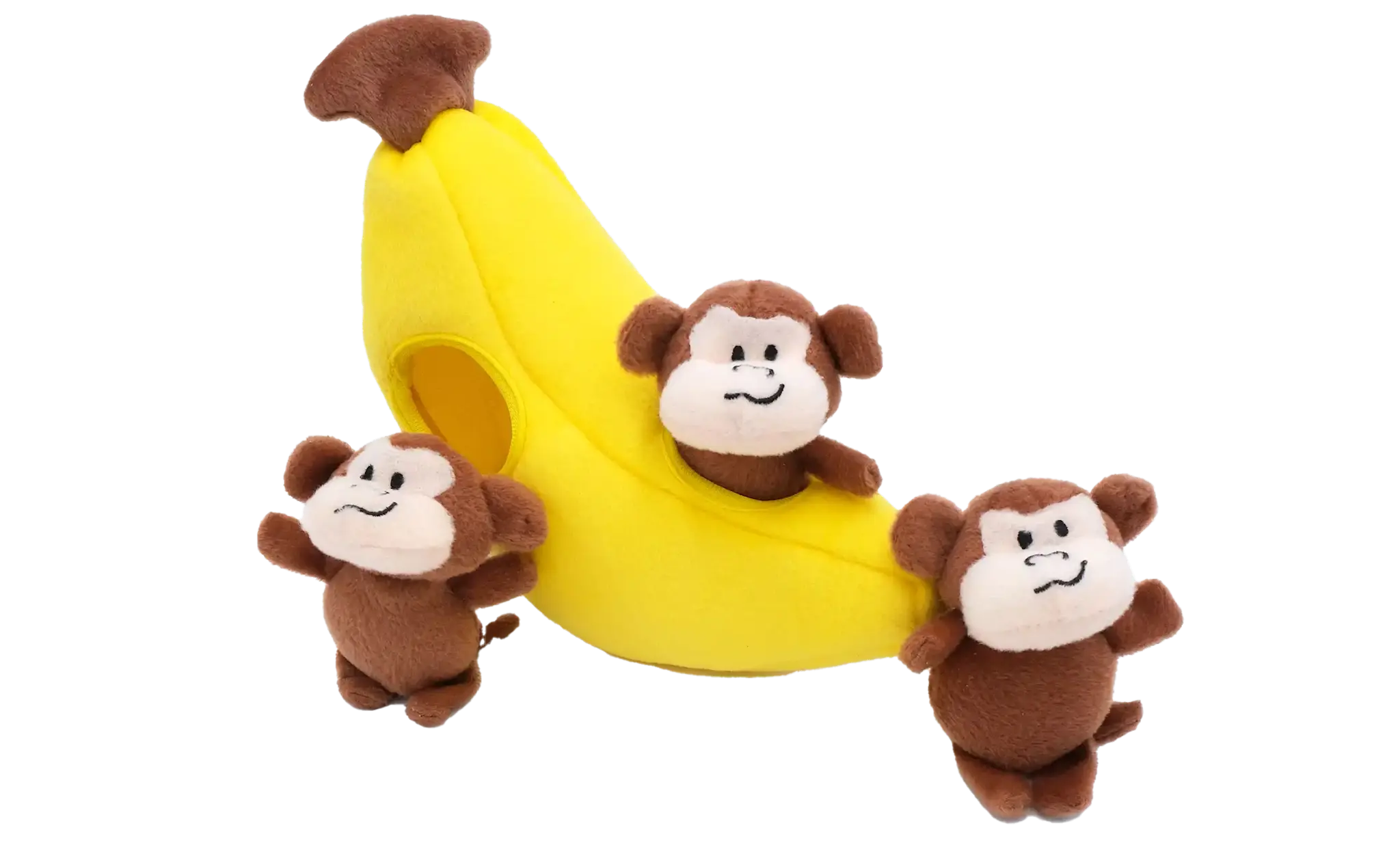 ZippyPaws Burrow Monkey ‘n Banana