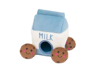 ZippyPaws Burrow Milk and Cookies