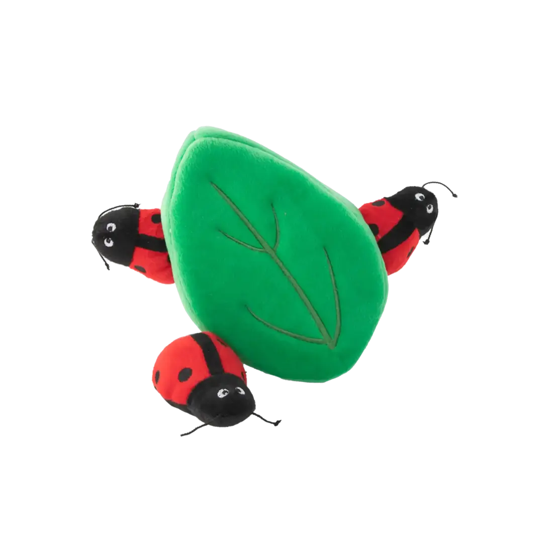 ZippyPaws Burrow Ladybugs in Leaf