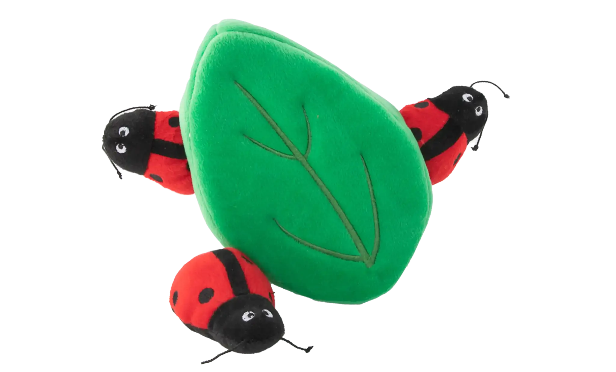 ZippyPaws Burrow Ladybugs in Leaf