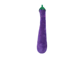 ZippyPaws Jigglerz Eggplant