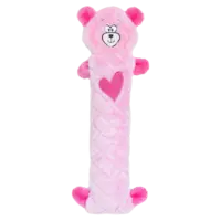 ZippyPaws Jigglerz Pink Bear