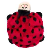 ZippyPaws Squeakie Crawler Betsey the Ladybug