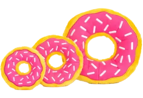 ZippyPaws Donutz - Strawberry