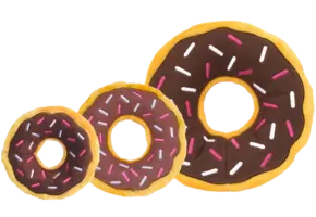 ZippyPaws Donutz - Chocolate