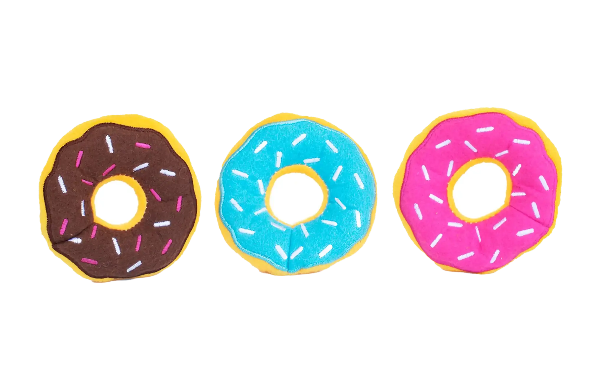 ZippyPaws Miniz 3-Pack Donutz