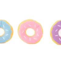 ZippyPaws Easter Miniz 3-Pack Donutz