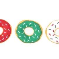 ZippyPaws Holiday Miniz 3-Pack Donutz