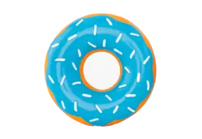 ZippyPaws Latex Donutz – Blueberry
