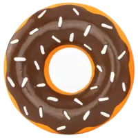 ZippyPaws Latex Donutz – Chocolate