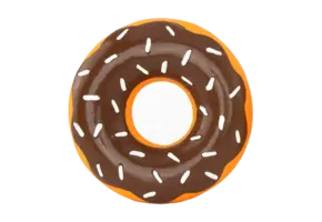 ZippyPaws Latex Donutz – Chocolate