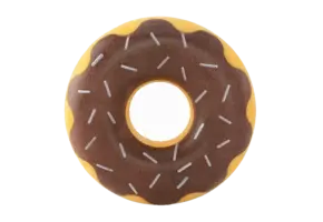 ZippyPaws ZippyTuff Donutz – Chocolate