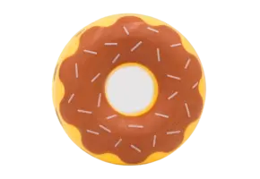 ZippyPaws Halloween ZippyTuff Donutz – Pumpkin Spice
