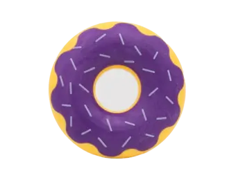 ZippyPaws Halloween ZippyTuff Donutz – Grape Jelly