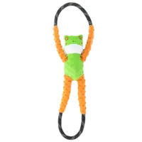 ZippyPaws RopeTugz Tree Frog