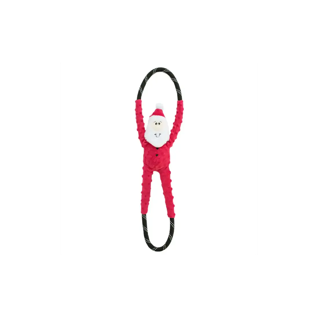 ZippyPaws RopeTugz Santa