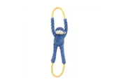 ZippyPaws RopeTugz Monkey - Blue