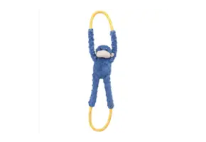 ZippyPaws RopeTugz Monkey - Blue