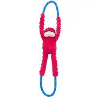 ZippyPaws RopeTugz Monkey – Red