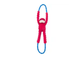 ZippyPaws RopeTugz Monkey – Red